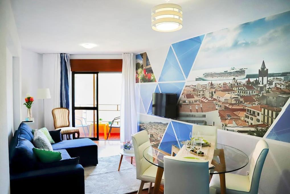 Funchal Downtown 5Min Marina + 2 Bedroom + Parking Εξωτερικό φωτογραφία